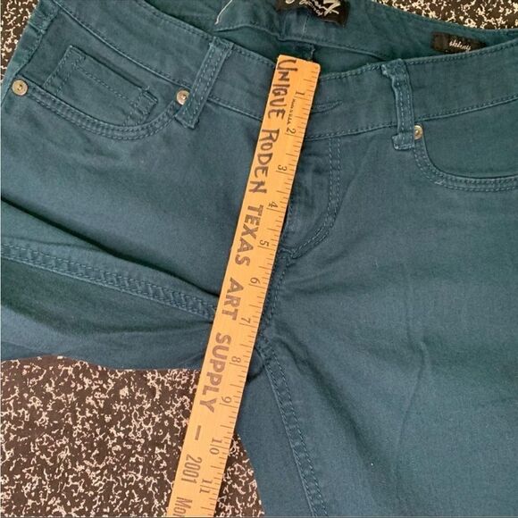 Green Skinny Seven7 Jeans  - Picture 6 of 10